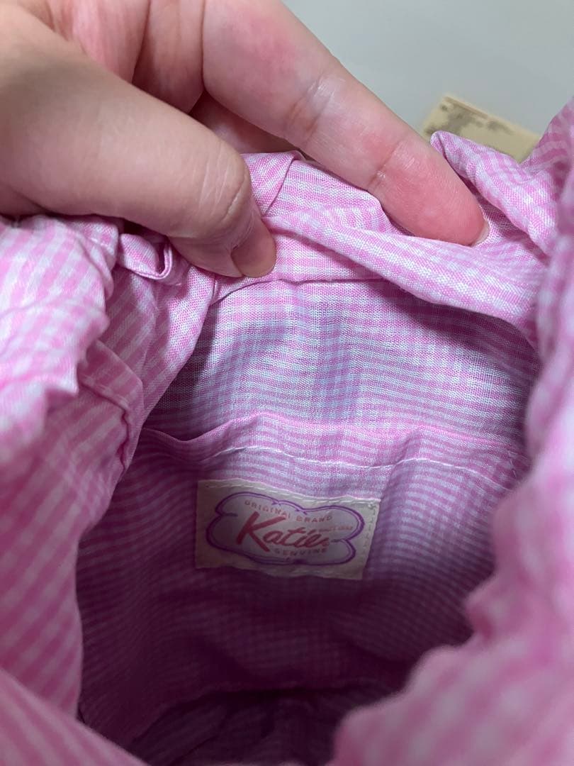 Katie カップケーキデザイン かごバッグ