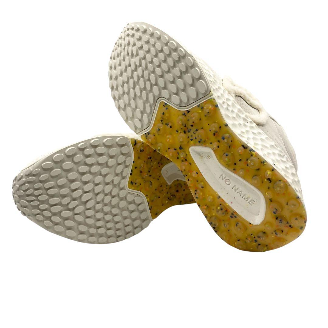 【今季モデル激安】NO NAME モコモコスニーカーヒール部分4.5cm