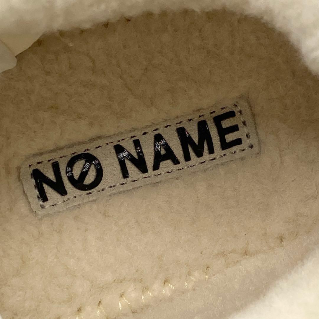 【今季モデル激安】NO NAME モコモコスニーカーヒール部分4.5cm