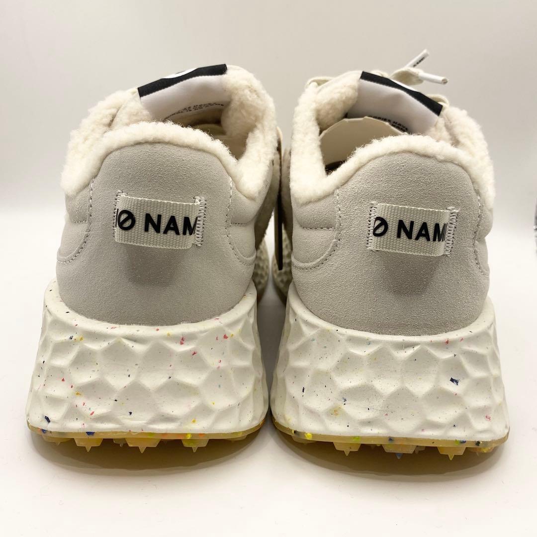 【今季モデル激安】NO NAME モコモコスニーカーヒール部分4.5cm