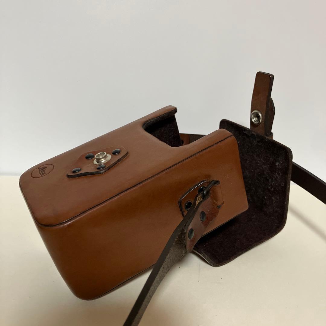 希少　Leica ブラウンレザーショルダーバッグ