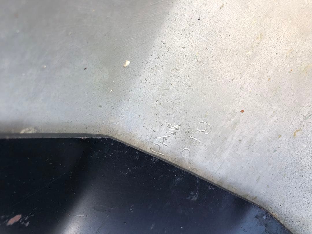 ゼファー400 純正フロントフェンダーメッキ　希少