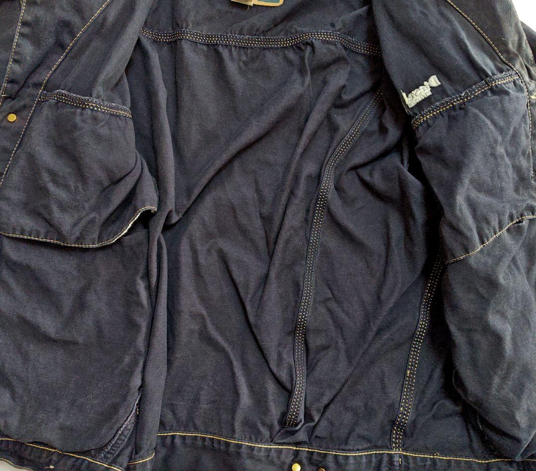イタリア製 DIESEL INDUSTRYS ブラックデニムジャケット
