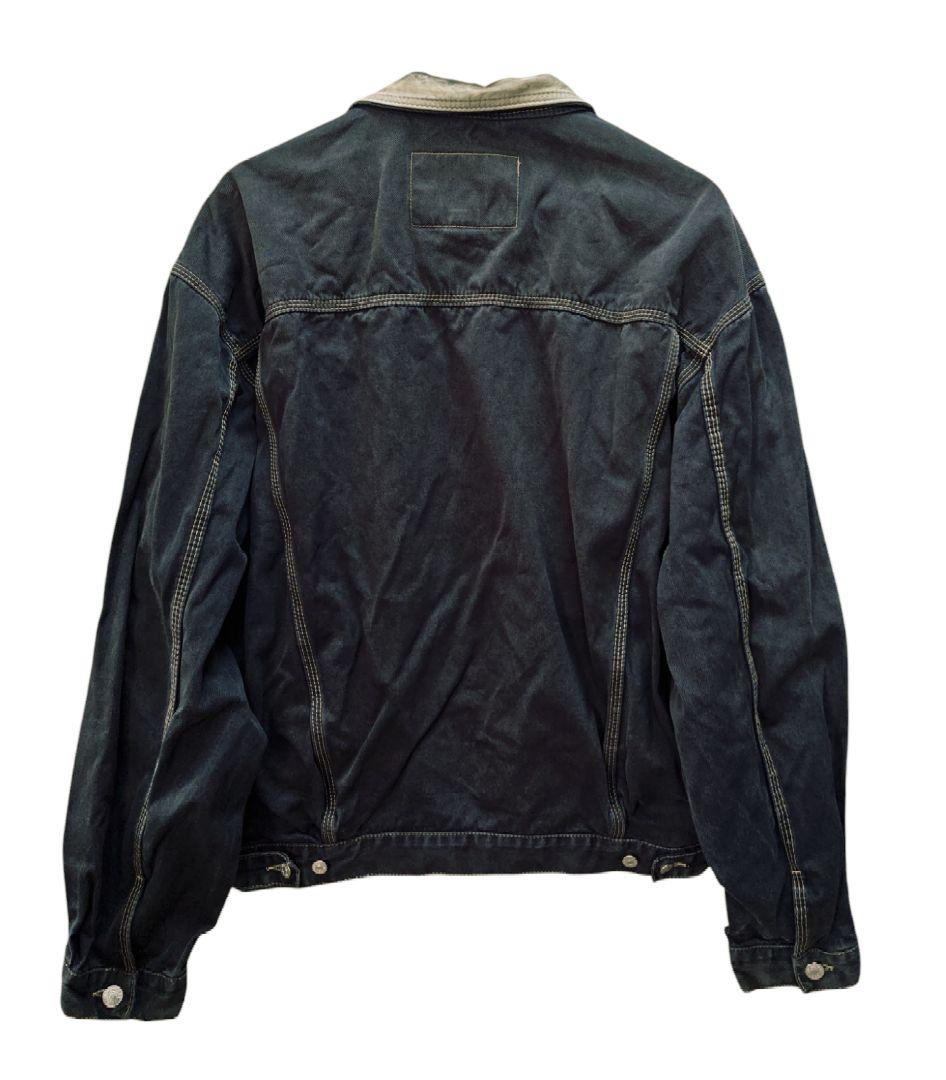 イタリア製 DIESEL INDUSTRYS ブラックデニムジャケット