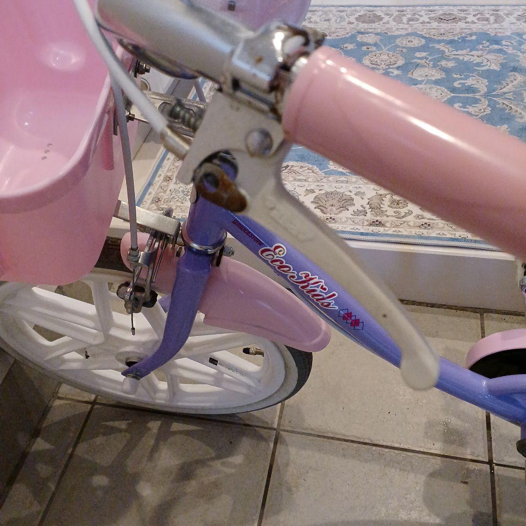 エコキッズ　自転車　18インチ　ピンク