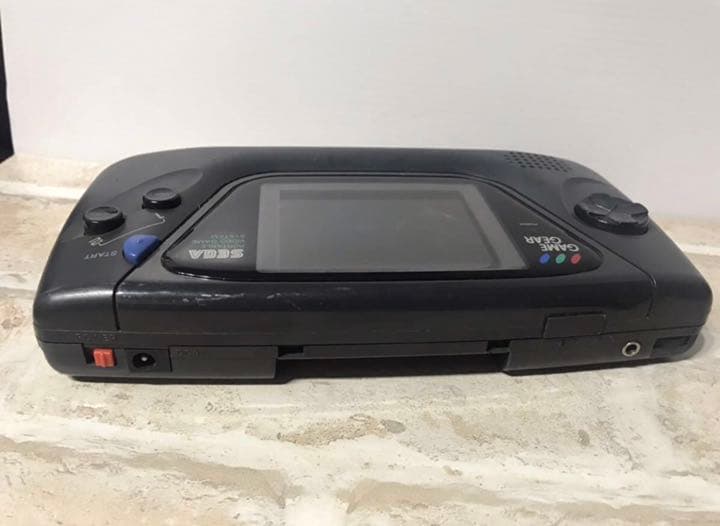レア！SEGA GAME GEAR カセット二個付き　ゲームギア　セガ　希少