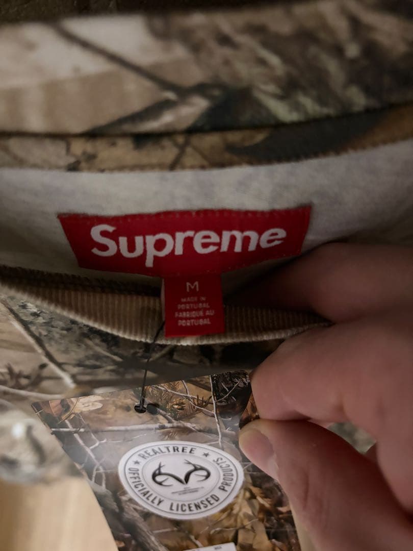 トップス Supreme Small Box L/S Tee Realtree