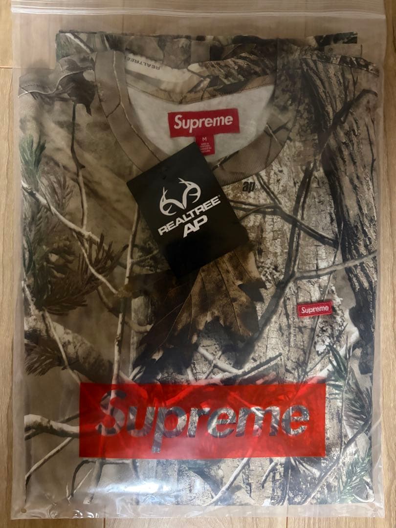 トップス Supreme Small Box L/S Tee Realtree