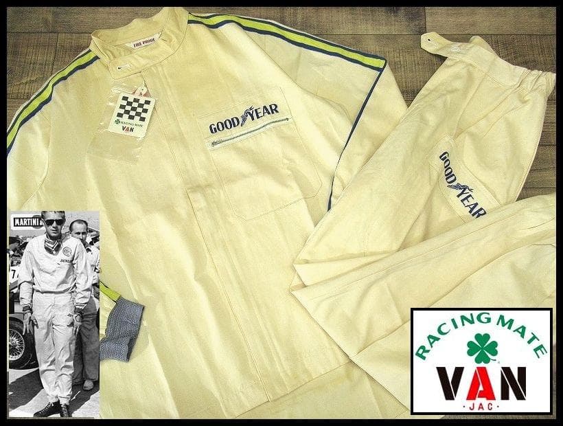 デッドストック 当時物 RACING MATE VAN JAC レーシングスーツ