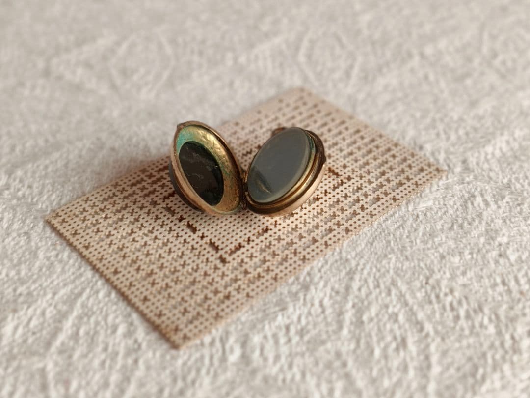 【チョコメルさま】vintage ✙ * クロス ロケット ペンダントトップ