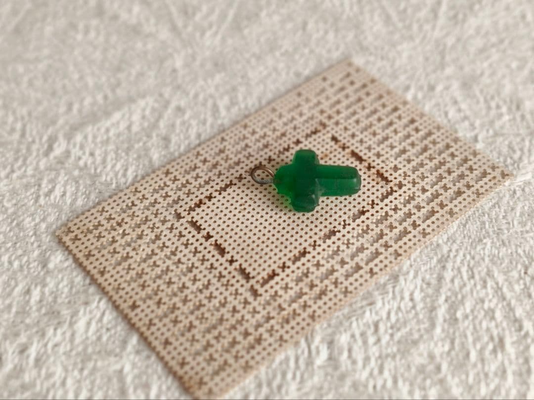 【チョコメルさま】vintage ✙ * クロス ロケット ペンダントトップ