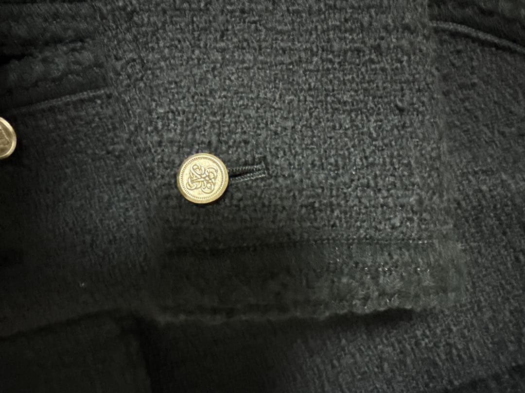 plage ツイードノーカラージャケット　hmh