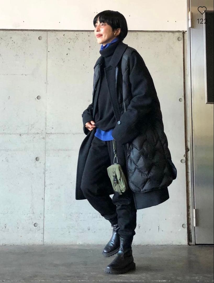 【新品】ユニクロ× Theory ウルトラライトダウンロングベスト　S