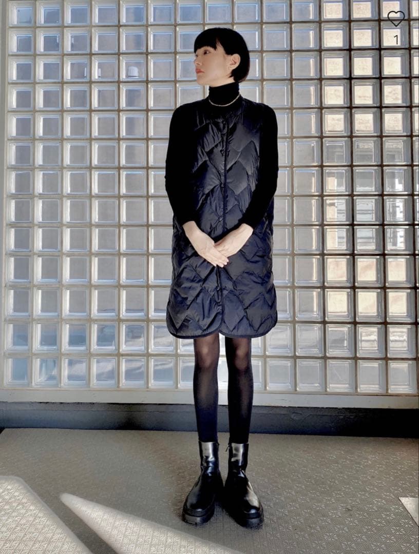 【新品】ユニクロ× Theory ウルトラライトダウンロングベスト　S