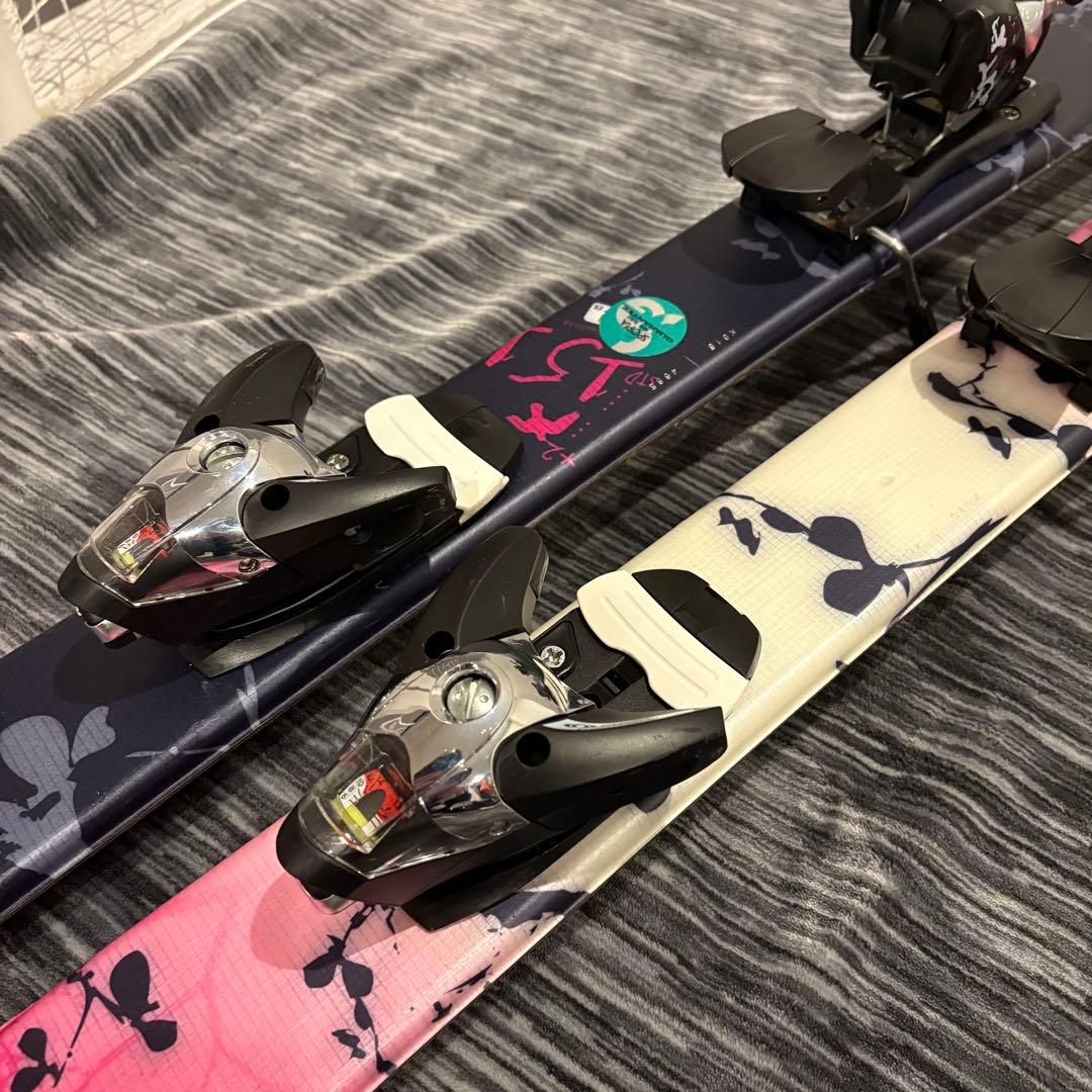 【極美品】SALOMON Temptress スキー板 151cm ストック付き