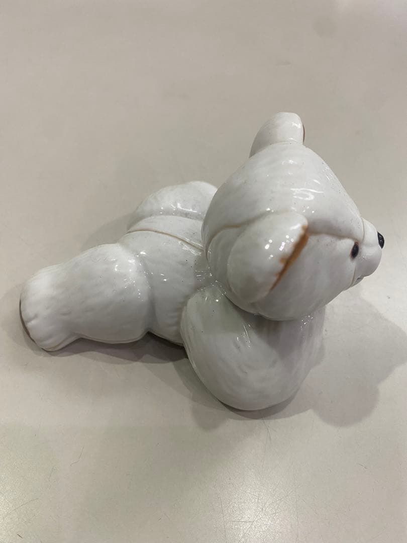 【美品】ロイヤルコペンハーゲン JULIUS ホワイト　置物