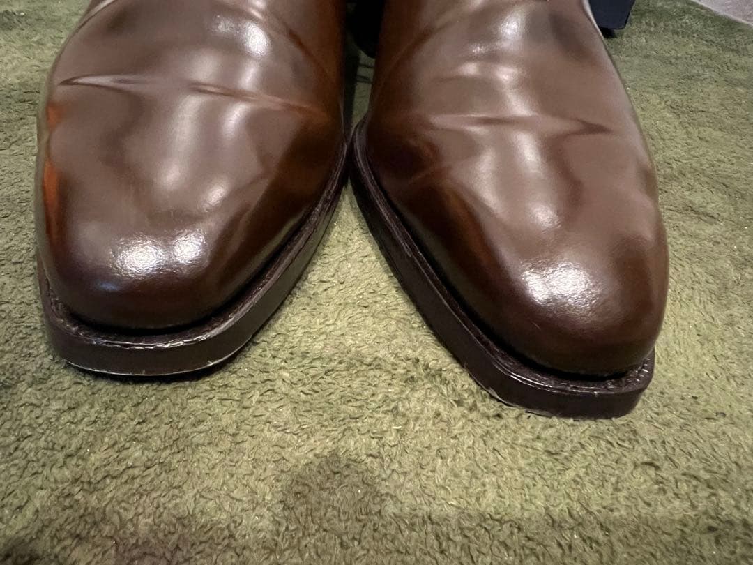 最終値下　クロケット＆ジョーンズ ALEX ダークブラウン コードバン 6.5E