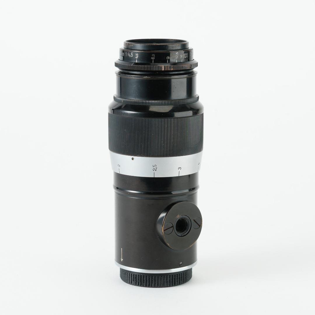 希少黒ペイント！Leica Hektor 135mm F4.5 オールドレンズ