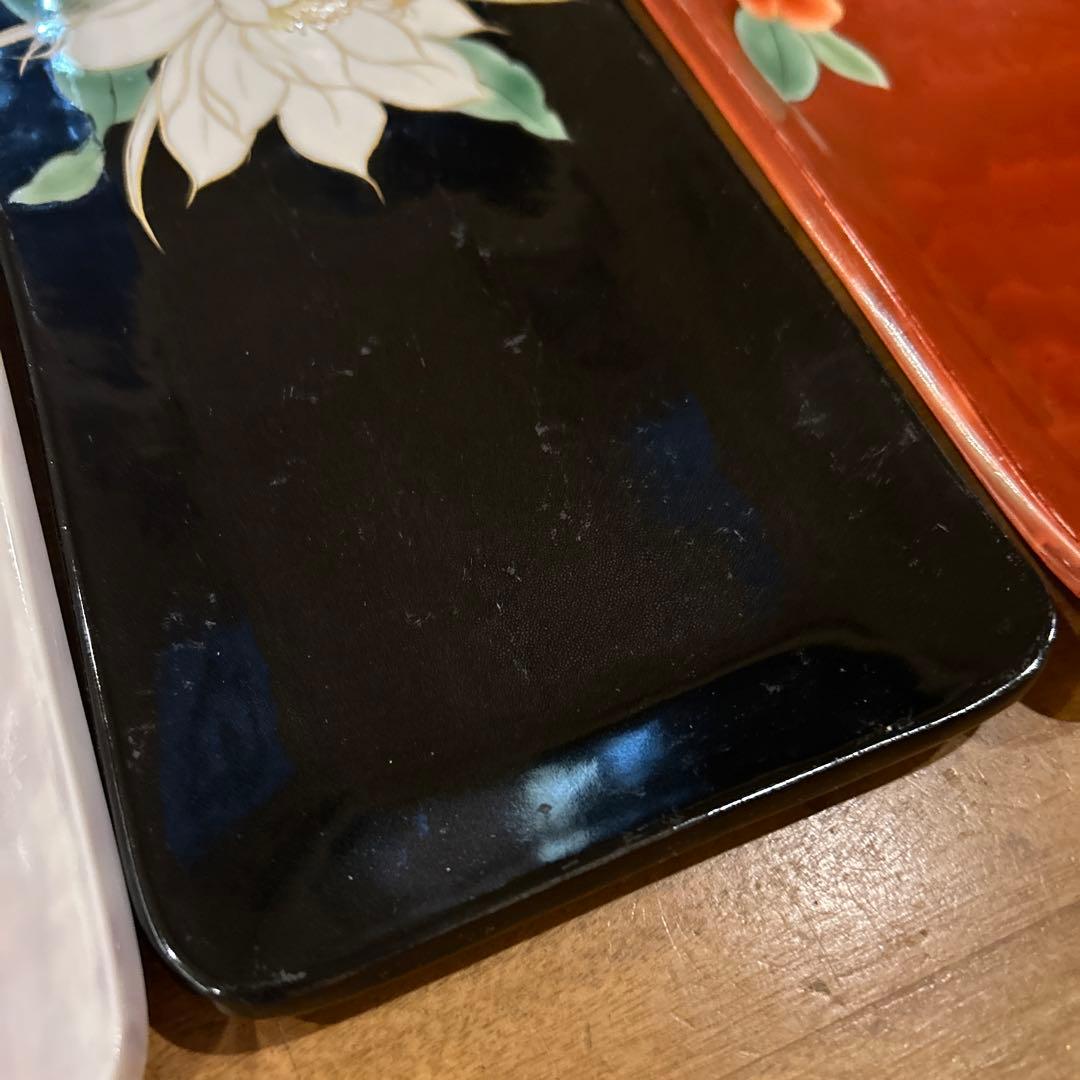 京焼 清水焼　陶葊 陶あん とうあん作　四季花　長皿揃え　希少