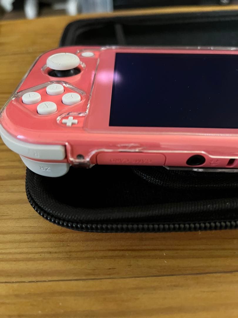 Nintendo SwitchLite しずえアロハ柄 充電器・ケース付き