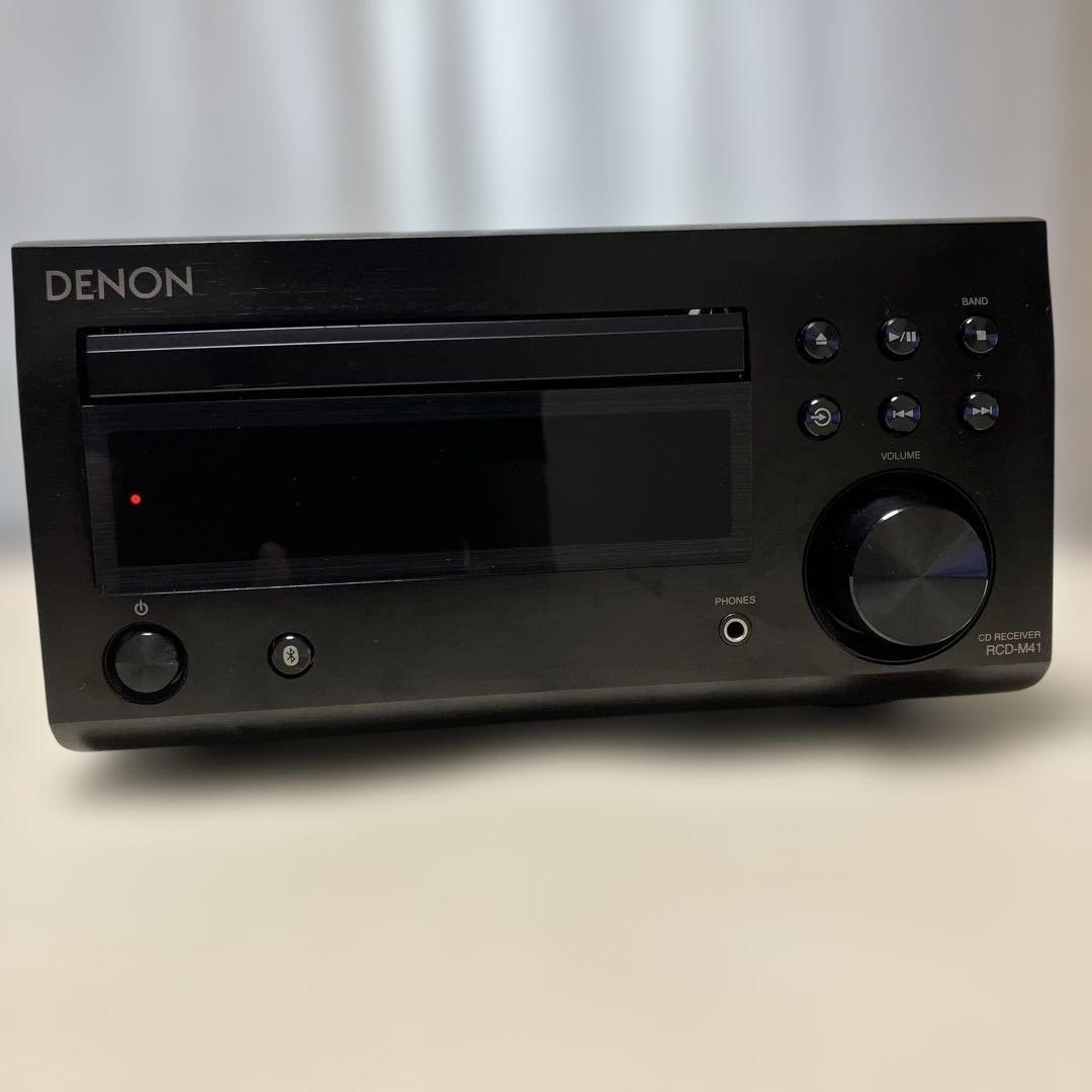 DENON CDレシーバー RCD-M41K　整備動作品 2019年製