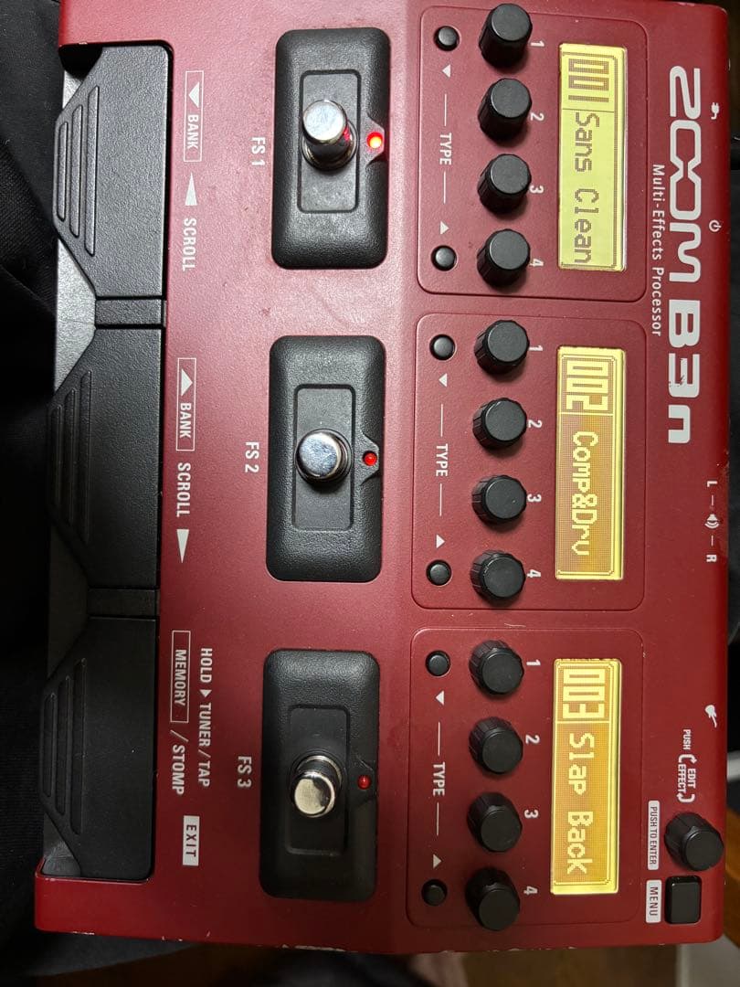 Zoom B3n マルチエフェクター