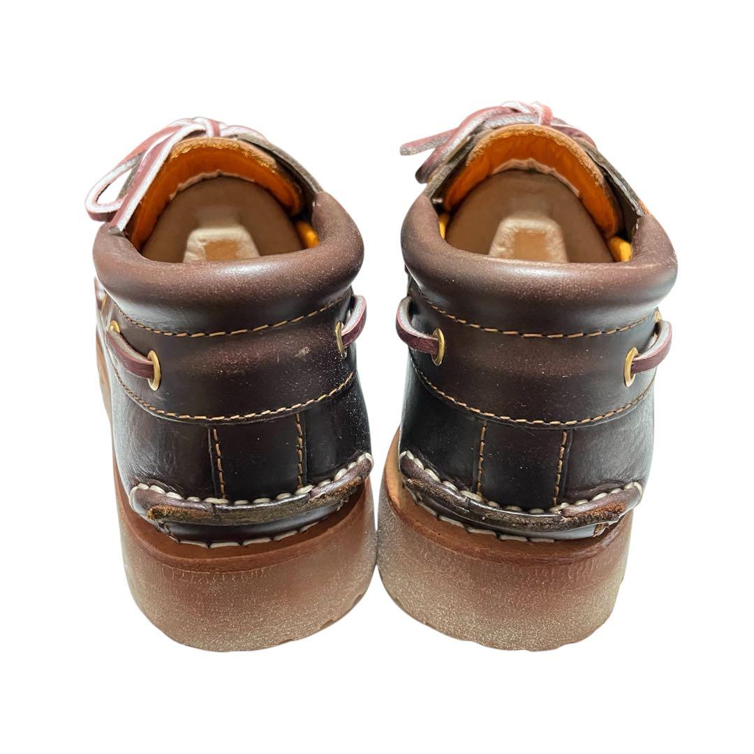 【新品】【未使用】25cm ティンバーランド 3eye モカシン ブラウン