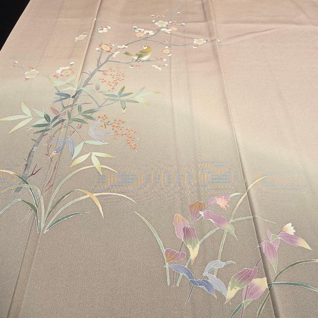 着物と帯京月花 m3775 ■割と綺麗な正絹訪問着4点■加賀刺繍友禅金彩加工