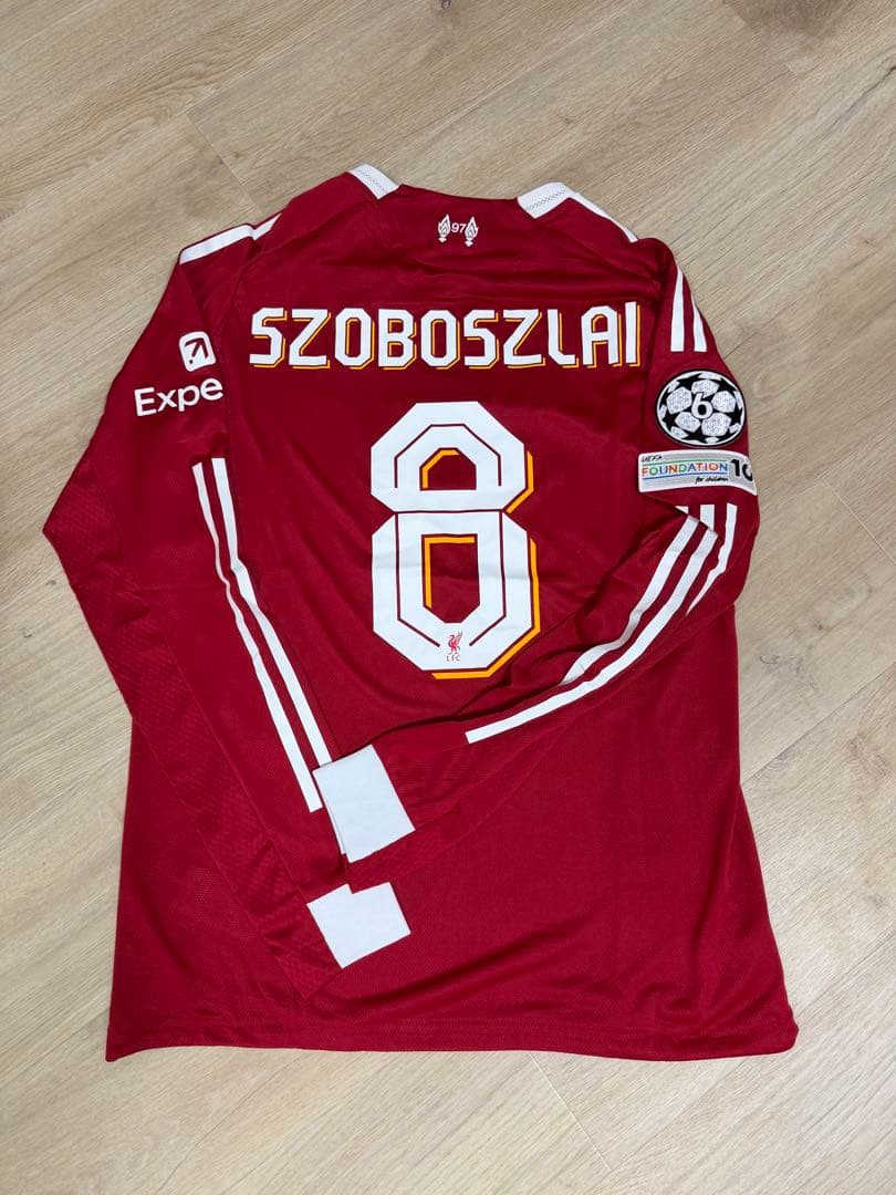 リヴァプール　長袖　ユニフォーム　ソボスライ　L