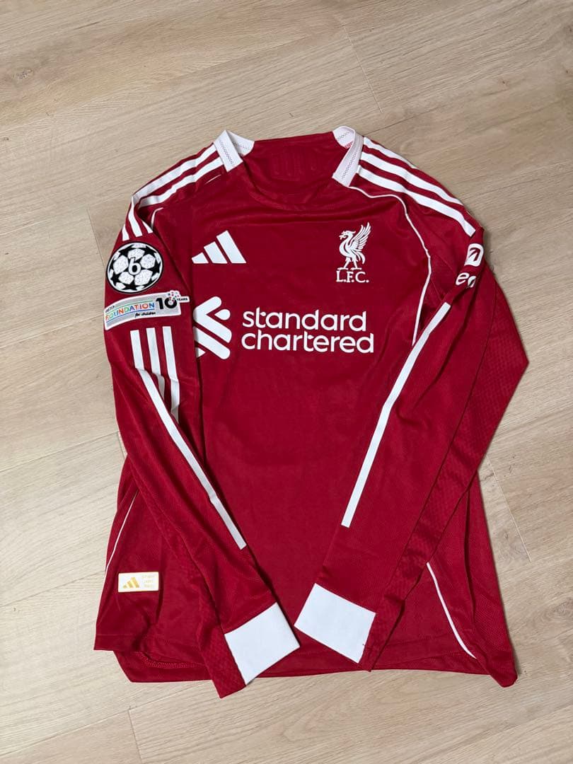 リヴァプール　長袖　ユニフォーム　ソボスライ　L