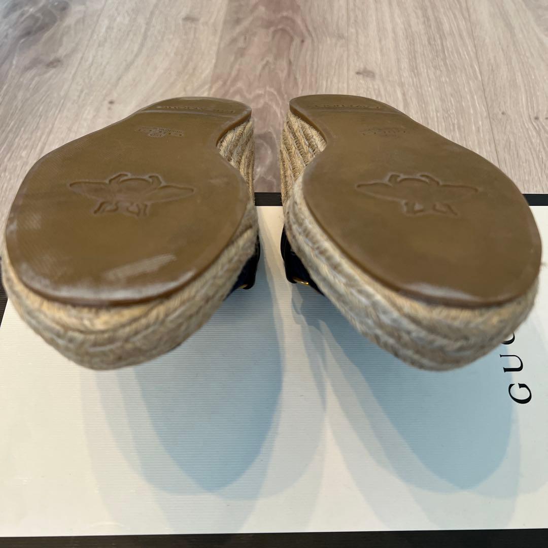 GUCCI グッチ エスパドリーユ サンダル