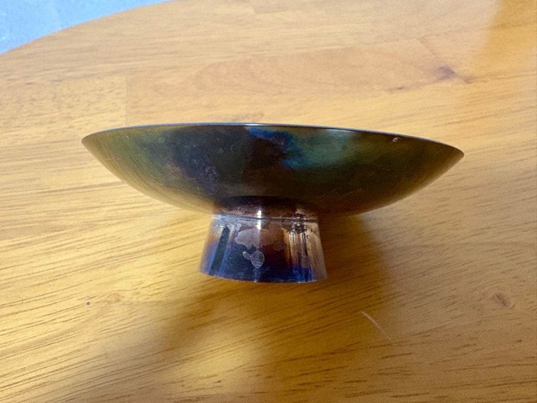 （昭和レトロ）　純銀刻印有り　銀杯 銀盃　69グラム