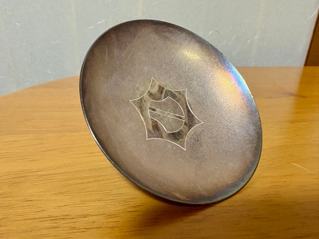 （昭和レトロ）　純銀刻印有り　銀杯 銀盃　69グラム