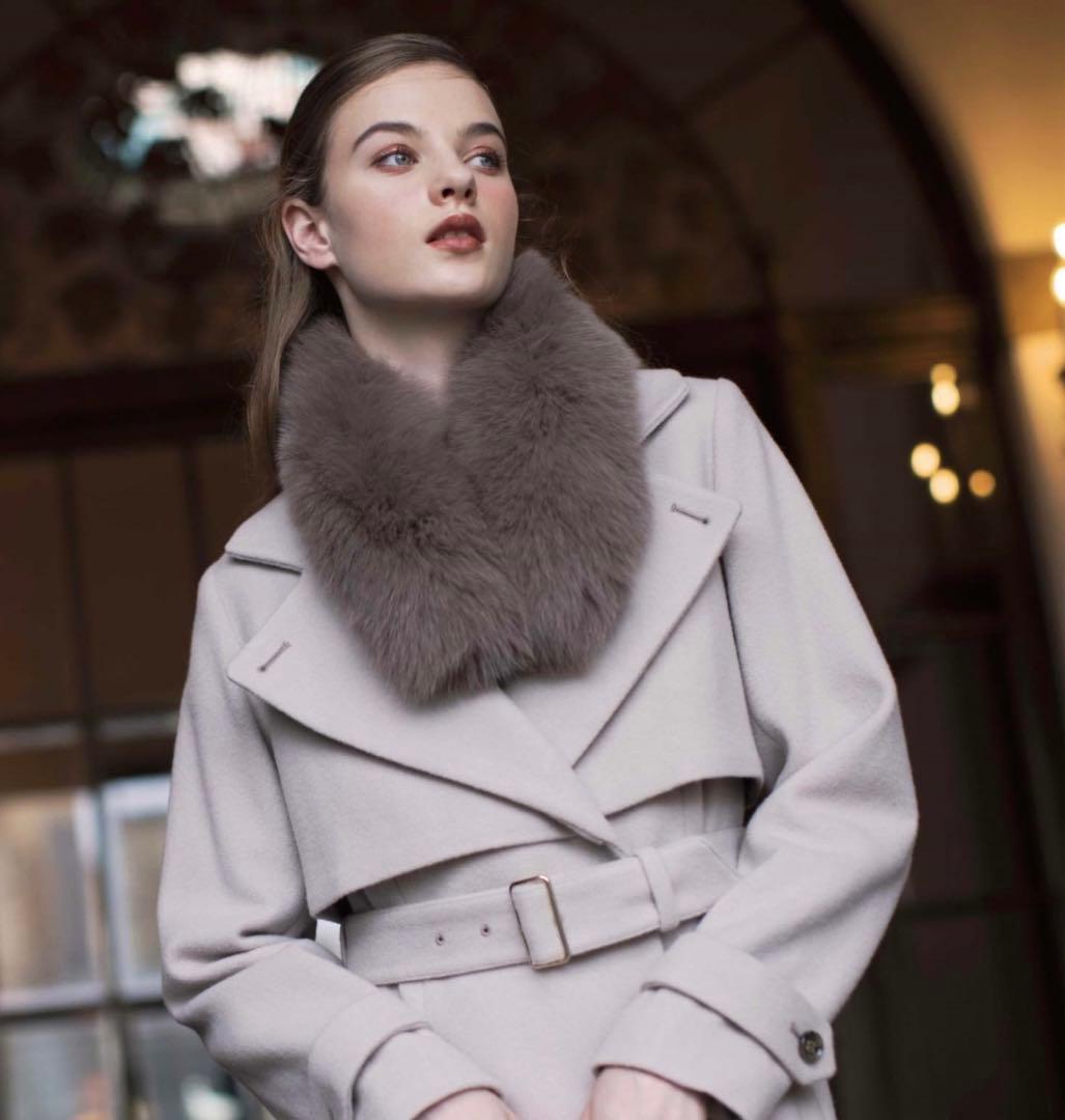 Noela 2wayウールトレンチコート