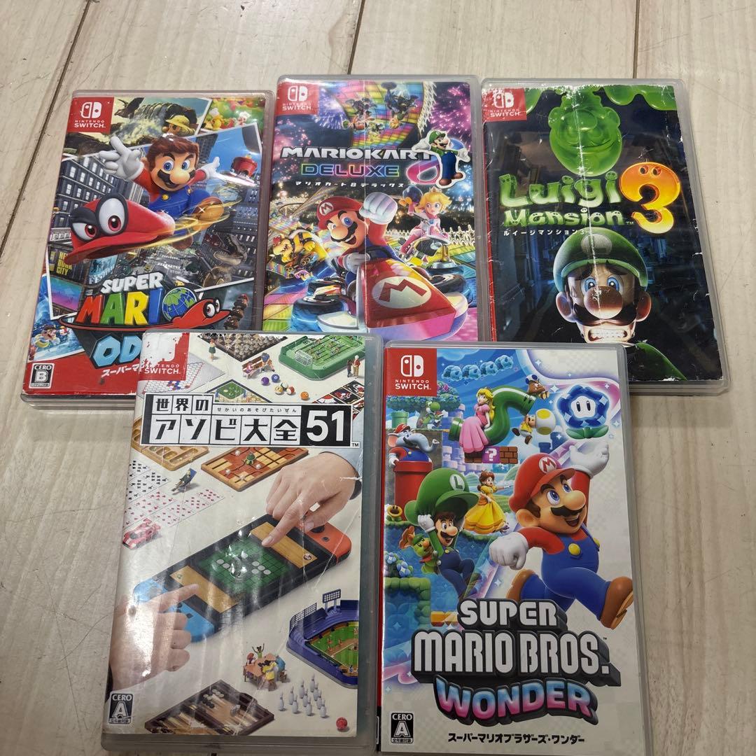Switchソフト　まとめ売り（マリオメイン）