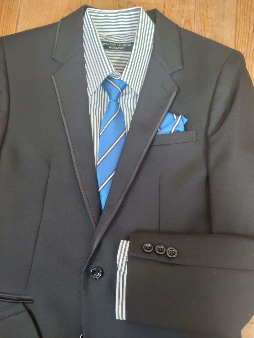 【ミチコロンドン】コシノ キッズ フォーマルスーツ160卒業式入学式冠婚葬祭