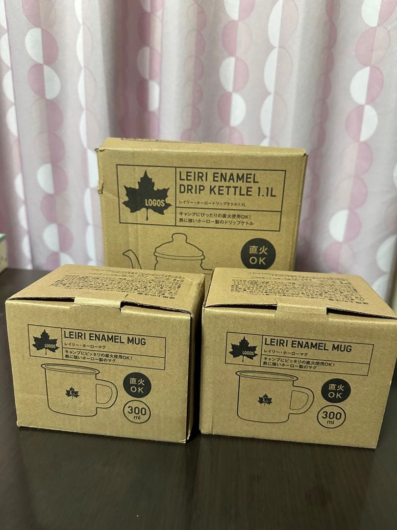 値下げしました LOGOS レイリー・ホーロー マグ　ホーローケトル　セット