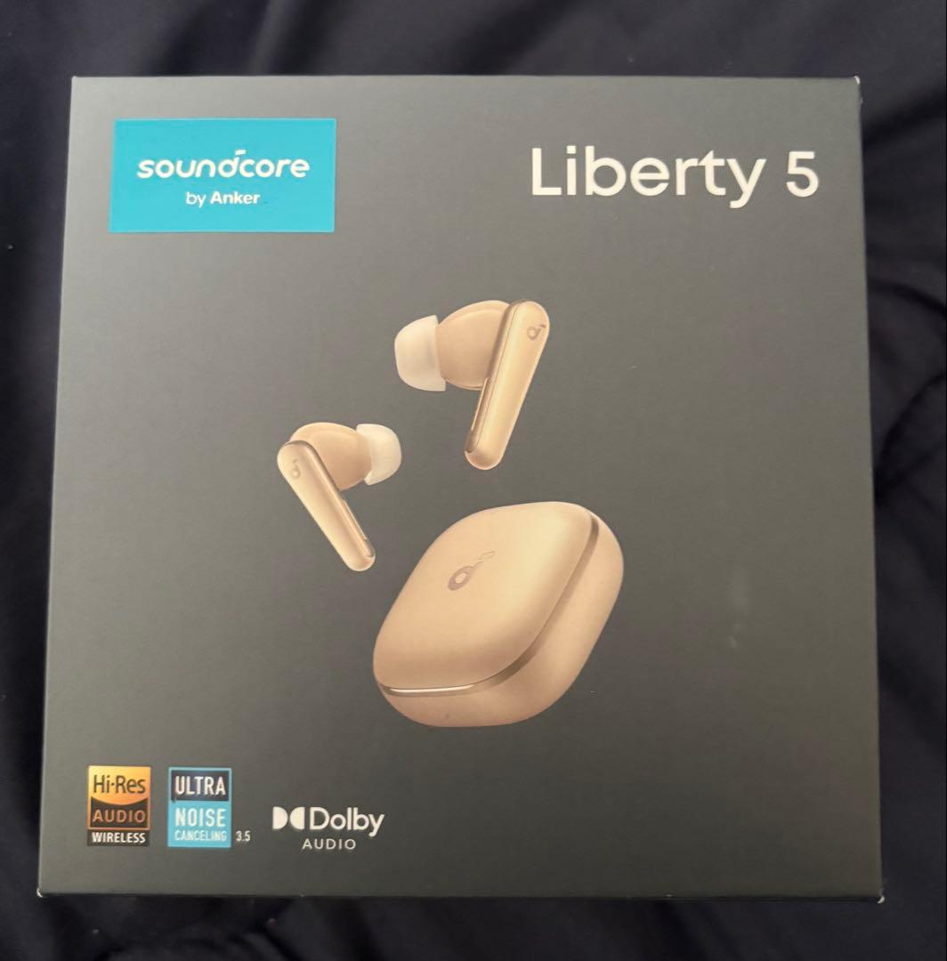 【新品】soundcore Liberty 5 シャンパンゴールド