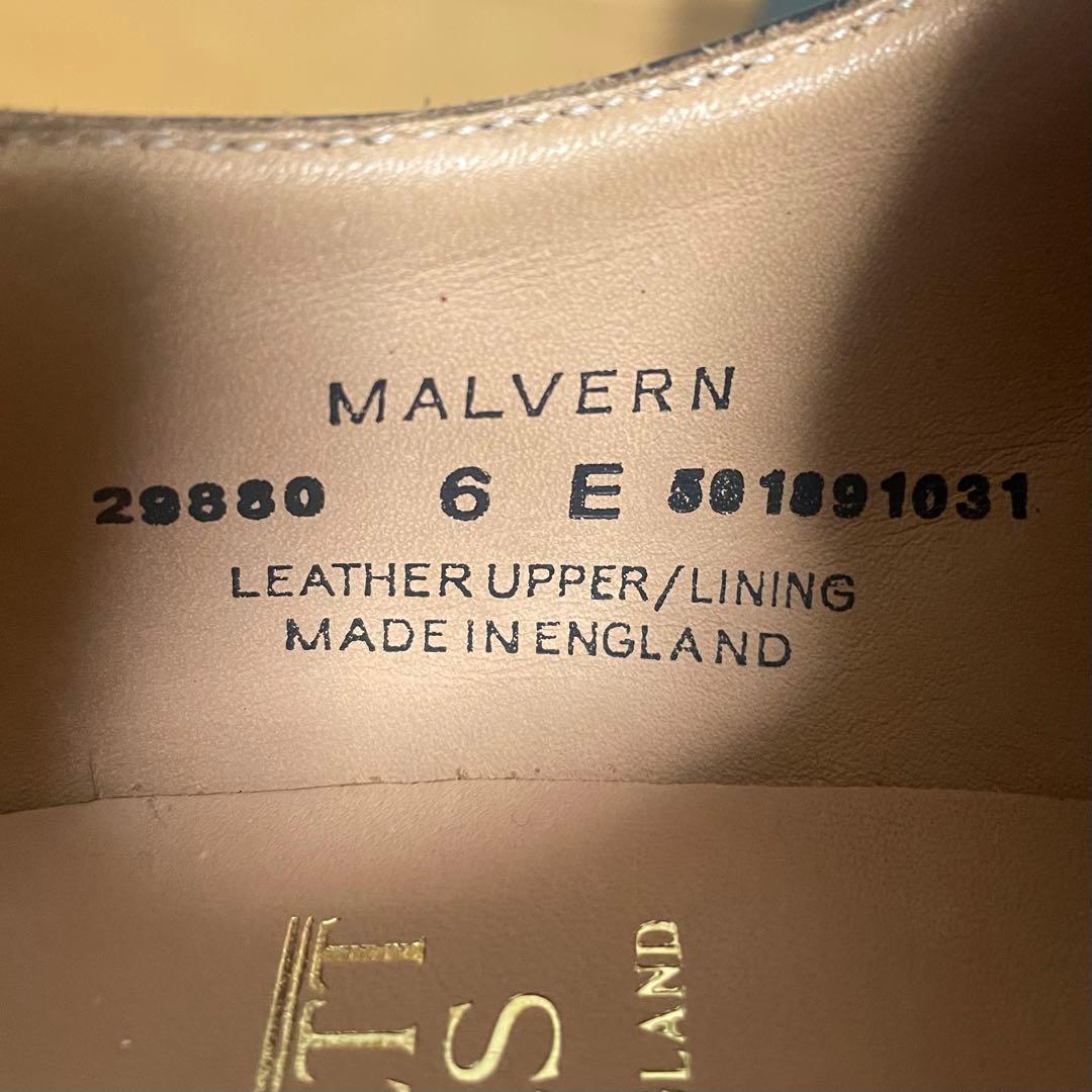 【新品未使用】　Crockett & Jones Malvern 6 マルバーン