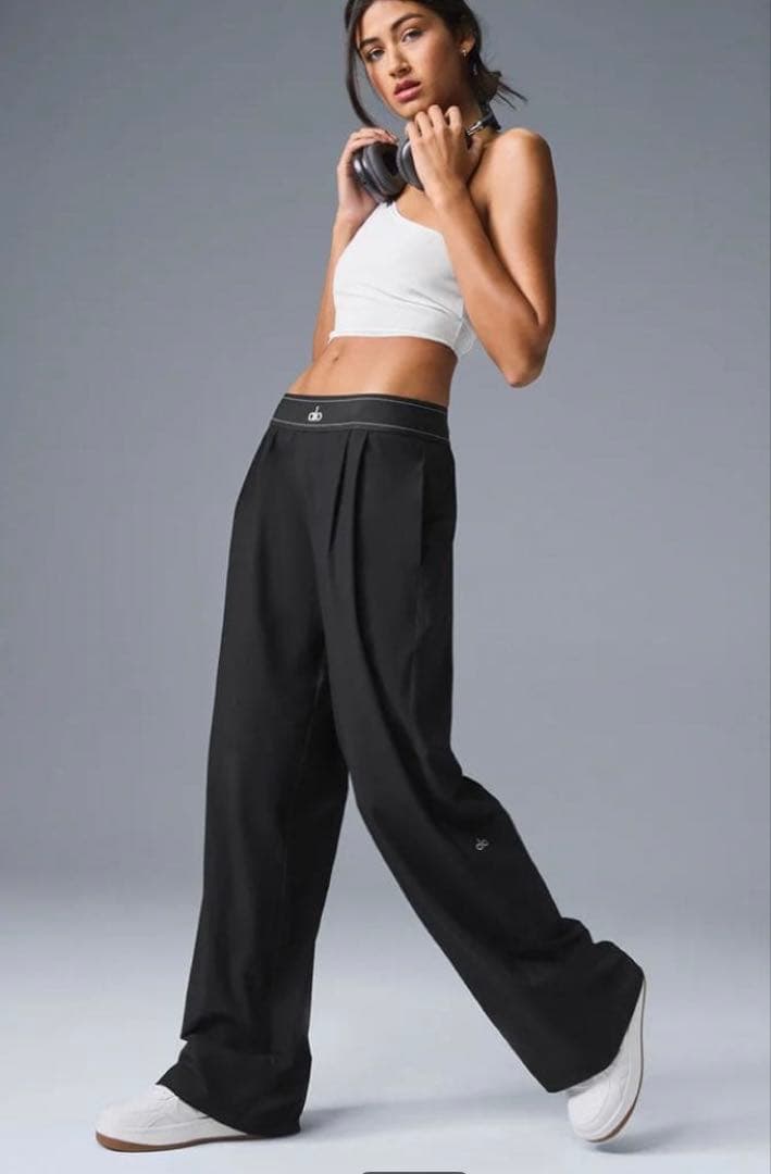 alo Suit Up Trouser ブラック XS 正規品