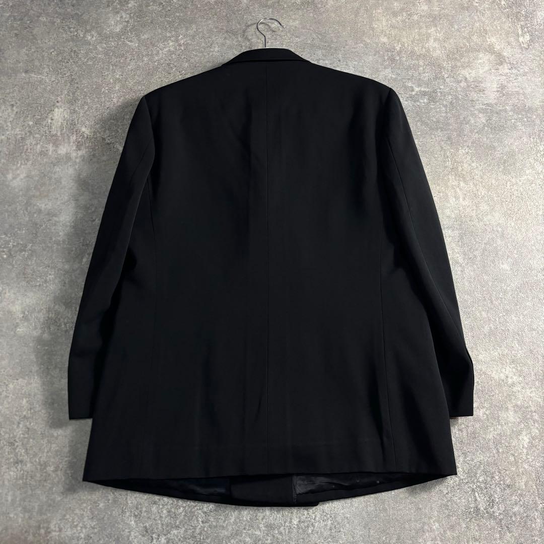 【vintage】セットアップ ダブル ブラック 極上ウール ディオールネクタイ