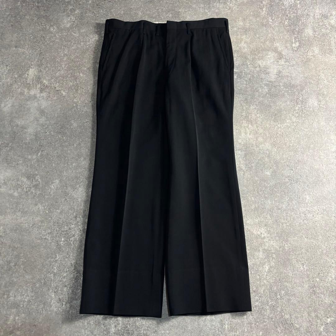 【vintage】セットアップ ダブル ブラック 極上ウール ディオールネクタイ