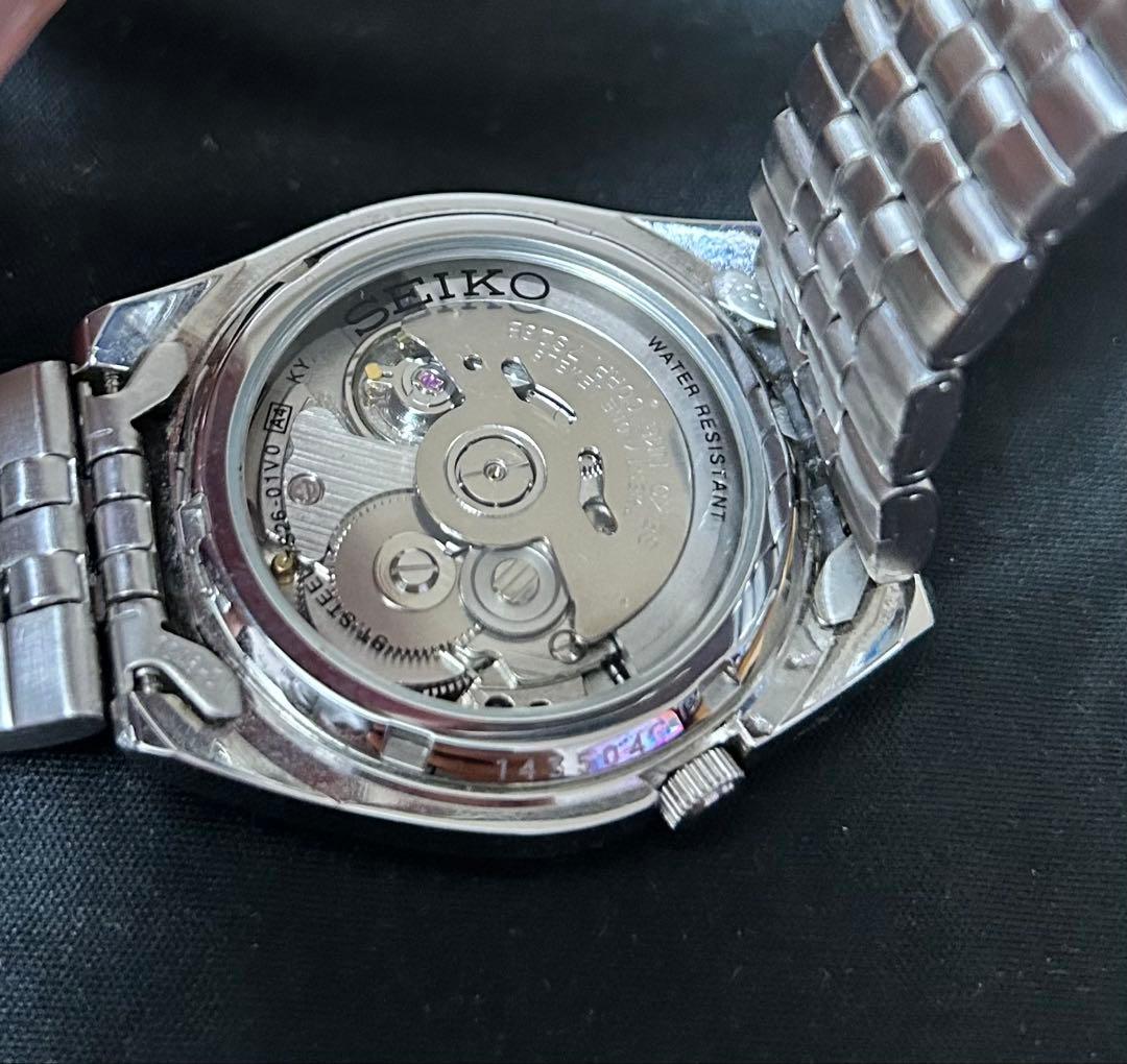 SEIKO5 セイコー5 裏スケ （SNK361K1）海外モデル