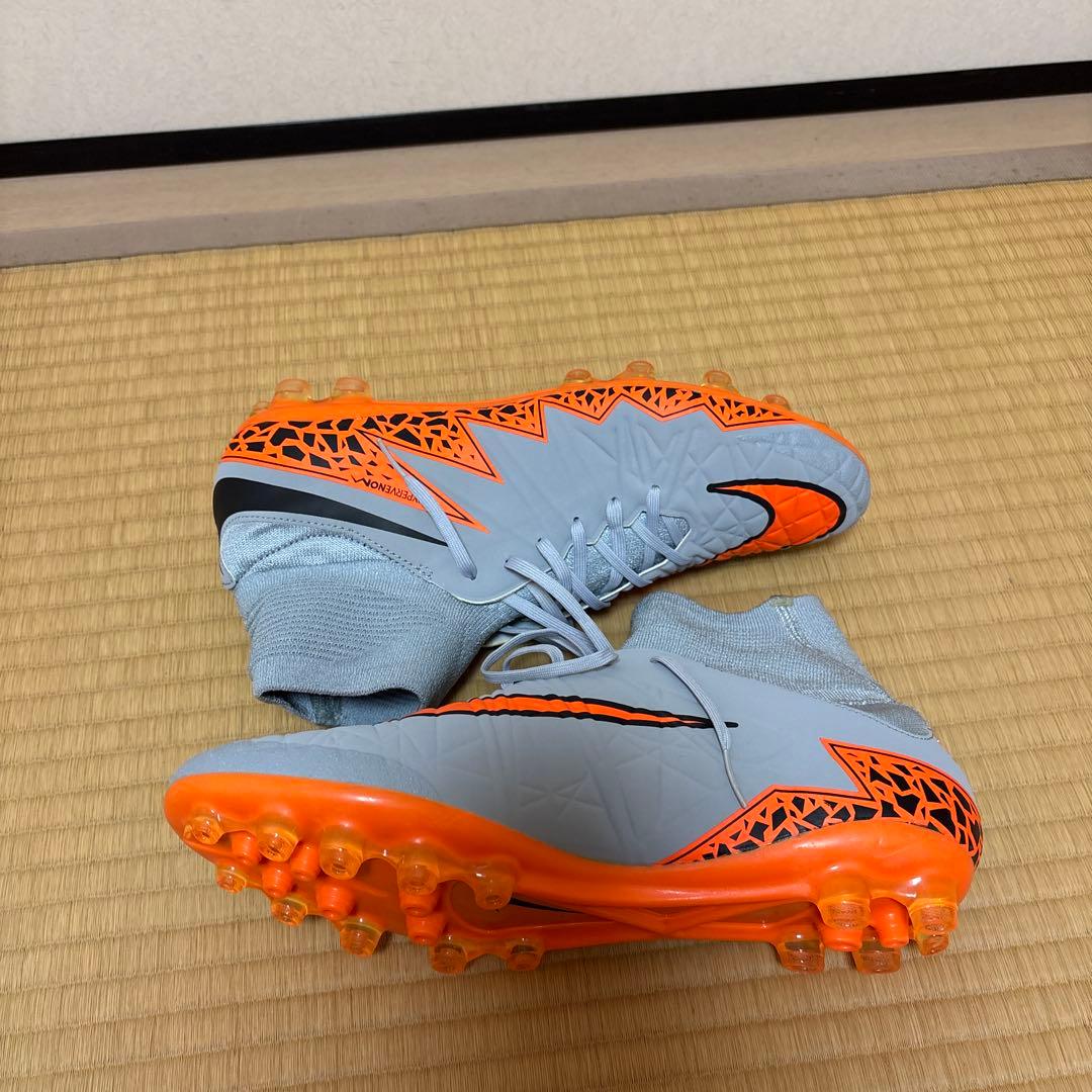 正月セール！　Nike ハイパーヴェノムAG グレー/オレンジ