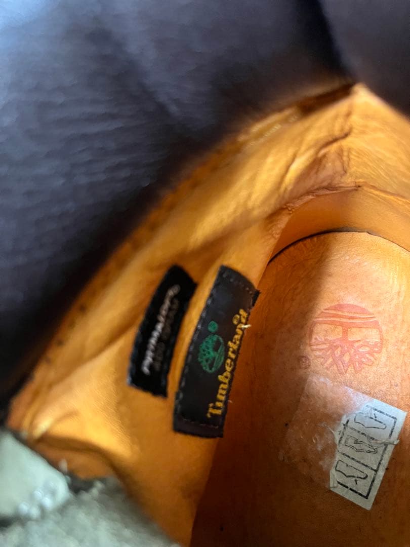 Timberland オリーブグリーン ハイカットブーツ