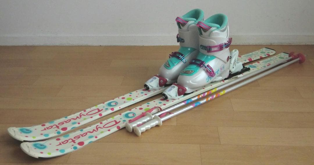 ■1月限定■送料無料■ダイナスター■ジュニアスキーセット■140/24■WAX■