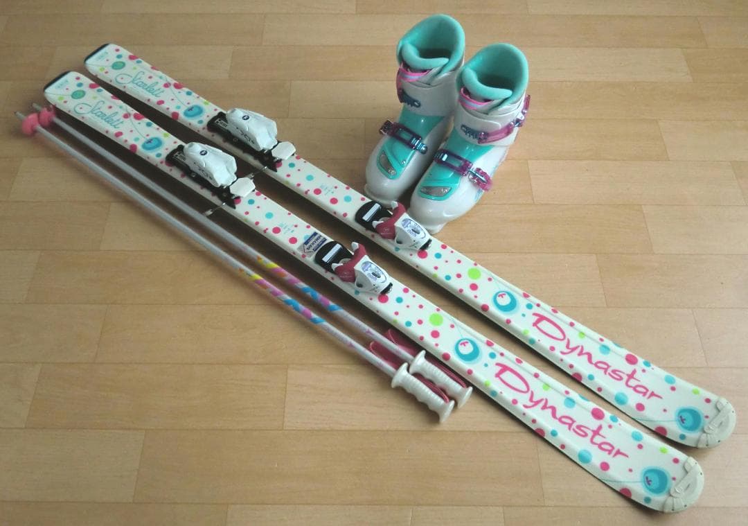 ■1月限定■送料無料■ダイナスター■ジュニアスキーセット■140/24■WAX■