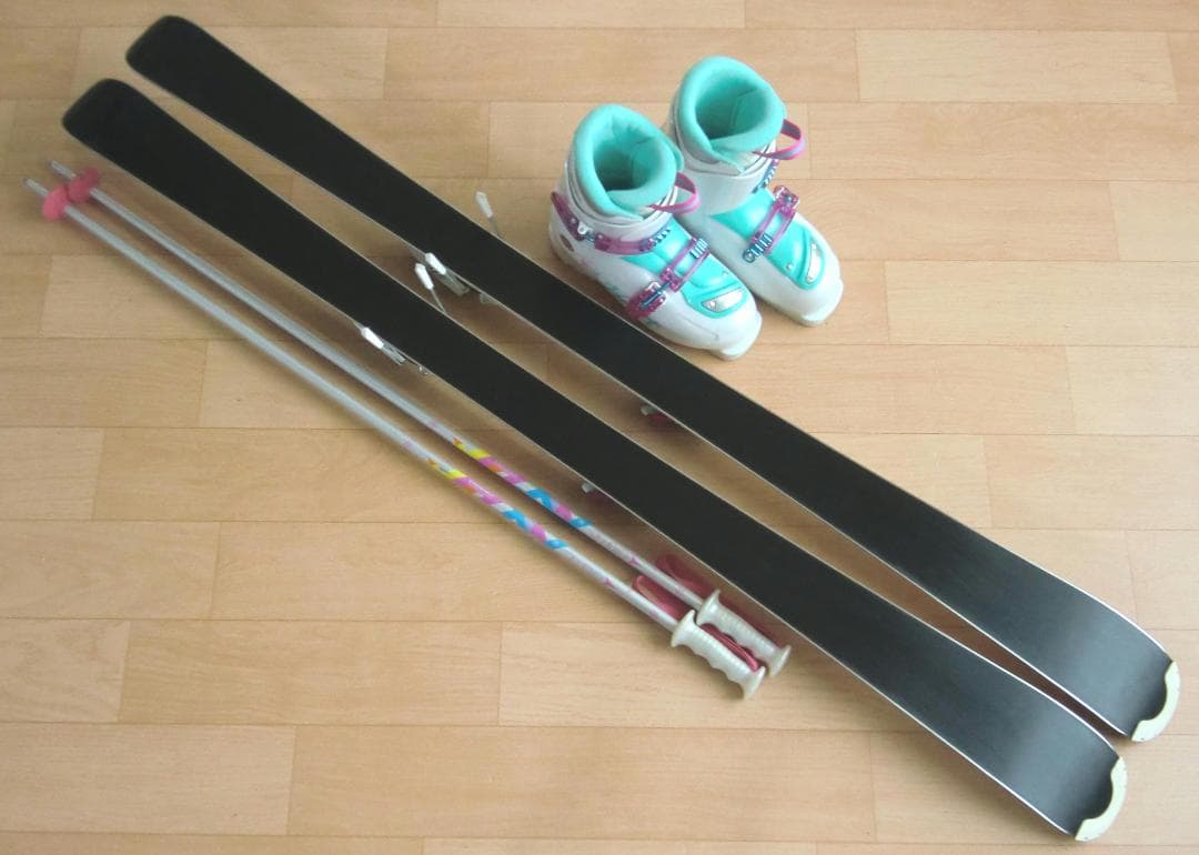 ■1月限定■送料無料■ダイナスター■ジュニアスキーセット■140/24■WAX■