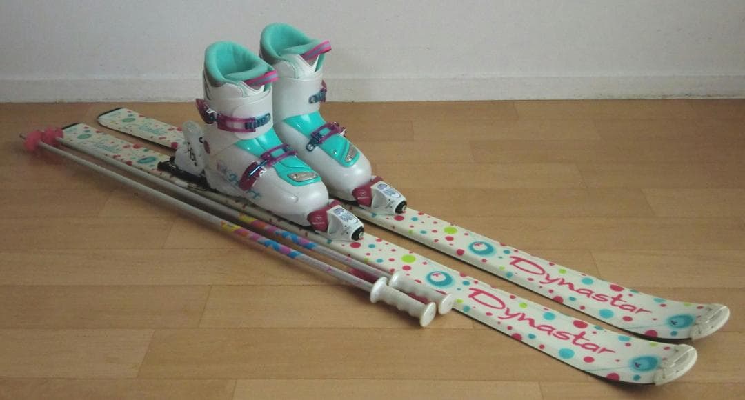 ■1月限定■送料無料■ダイナスター■ジュニアスキーセット■140/24■WAX■