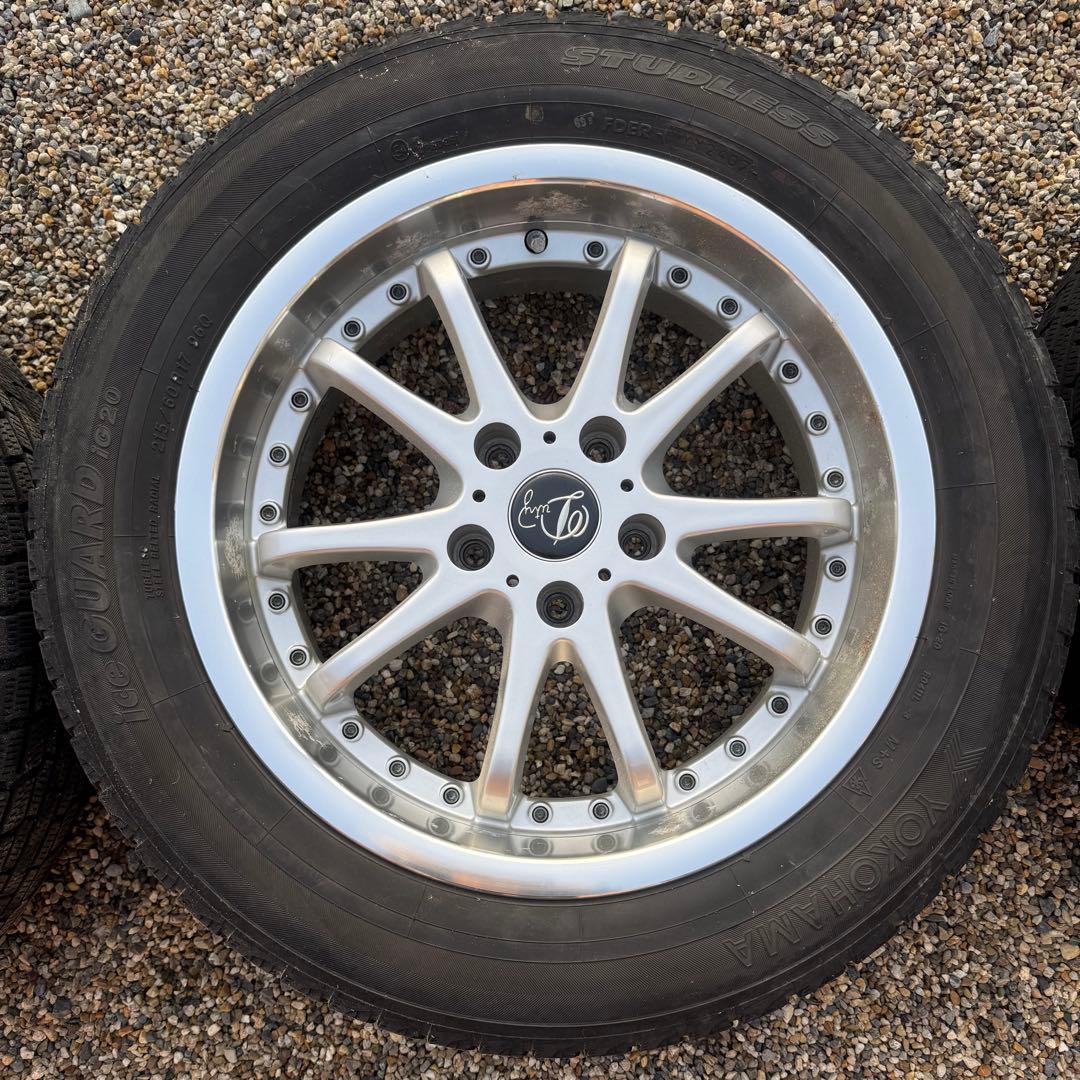 17インチホイール4個 ワンオーナー(14インチアルミホイール4個付き)